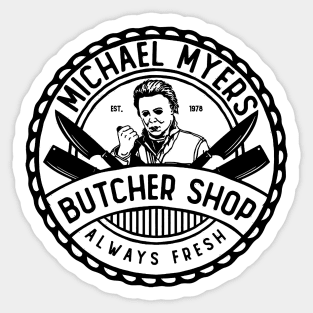 Myers Butcher Shop Sticker